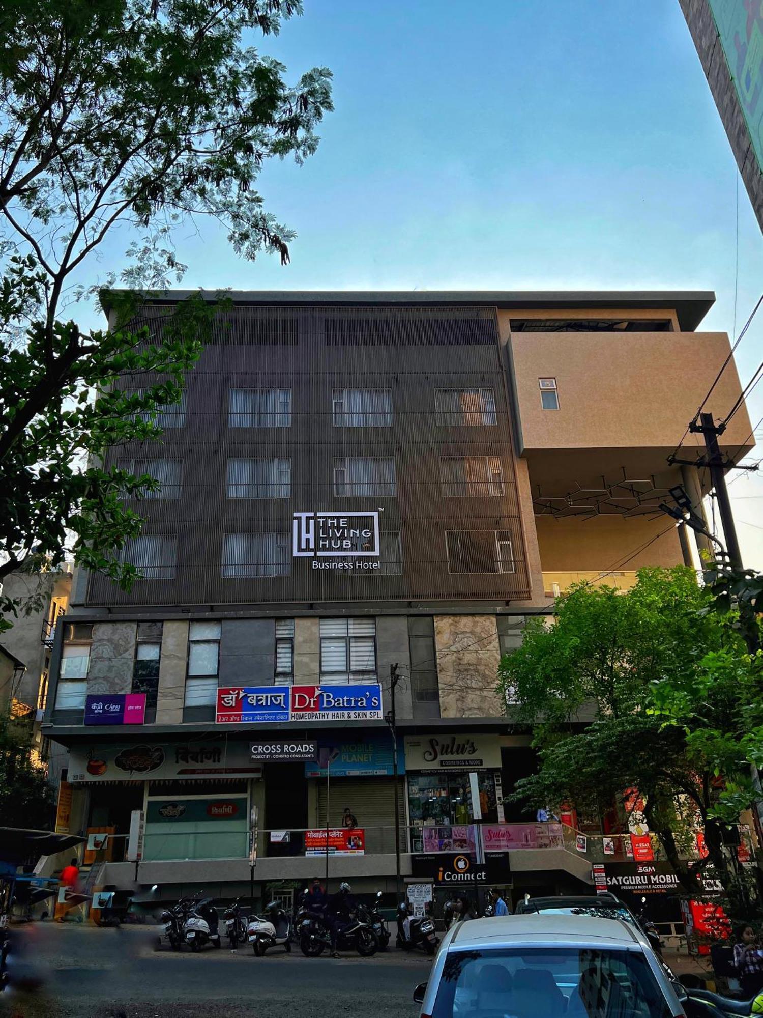 The Living Hub Business Hotel, Kolhapur Exterior photo